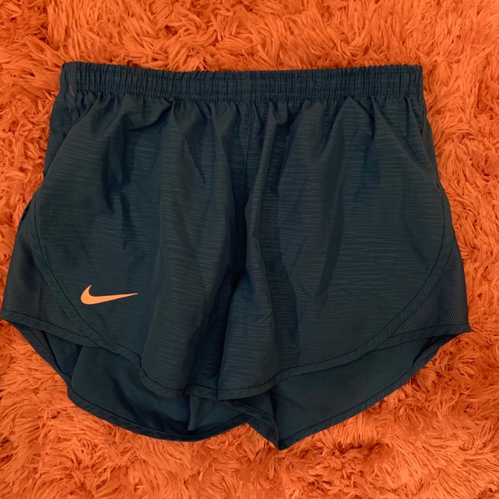 Blue Nike shorts
